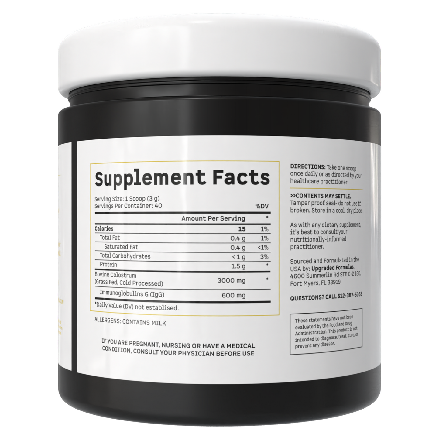 Upgraded Colostrum