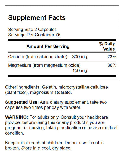 Calcium Citrate Plus Magnesium
