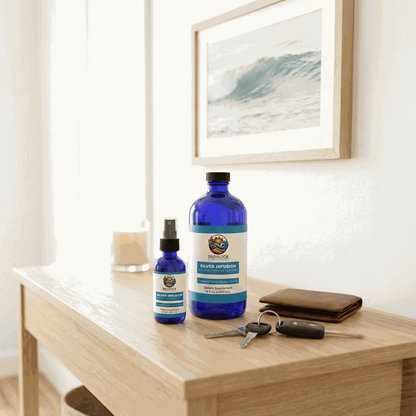 3rd Rock Essentials Silver Infusion – 150 PPM Chelated Silver Oxide Complex – 16 fl oz