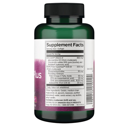 Acti-Joint Plus with Krill Oil - Featuring Mobilee & Superba2