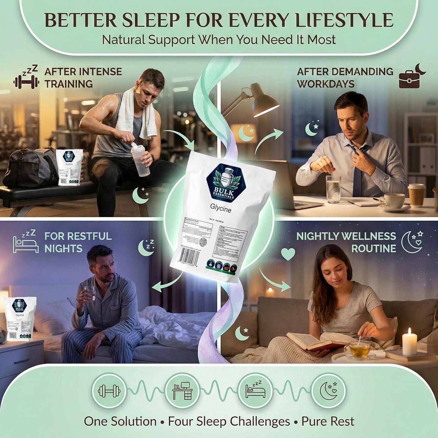 Glycine Powder Supplement