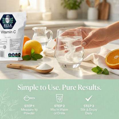 Pure Vitamin C Powder Supplement
