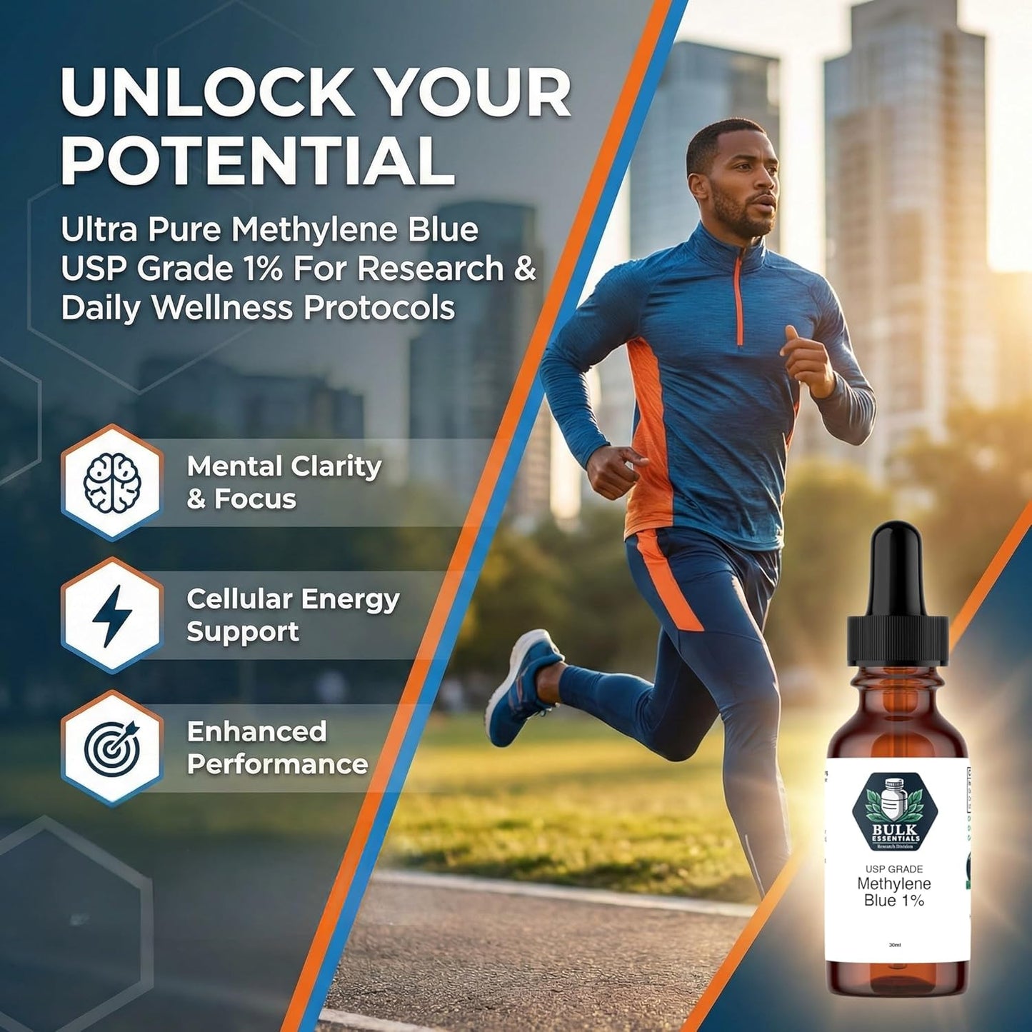 Methylene Blue Pharmaceutical Grade 1% Solution Drops