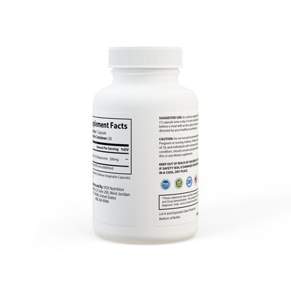 CoQ10 (Ubiquinone) Supplement (30 Capsules) byy Aziza & Fae
