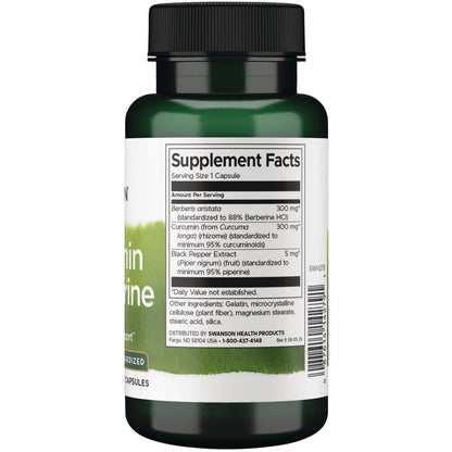 Curcumin & Berberine with Black Pepper