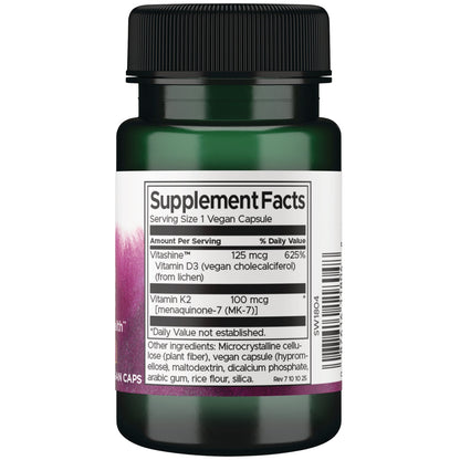Extra Strength D3 & K2 - 5,000 IU & 100 mcg