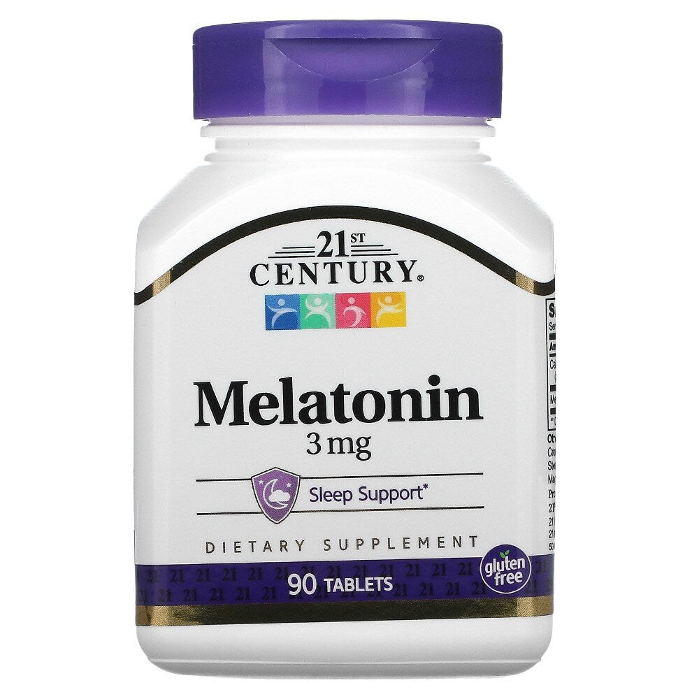 21st Century Melatonin 3 Mg, Tablets 60 Ct