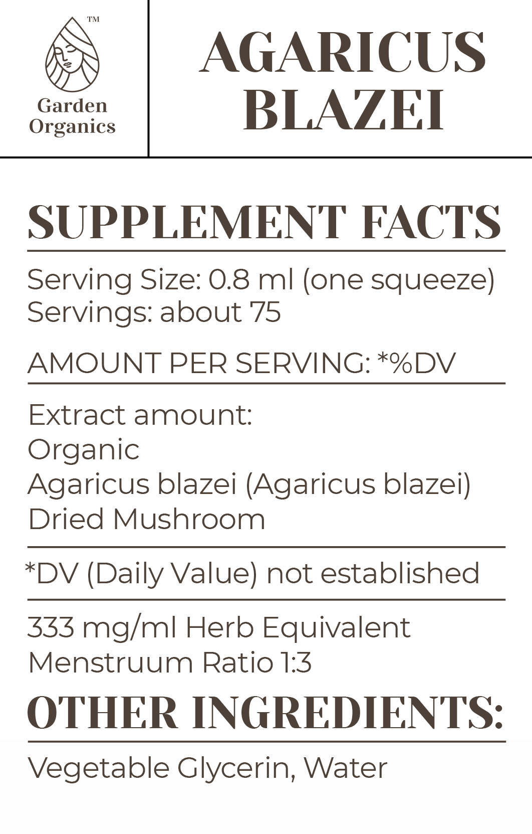 Agaricus Blazei Tincture
