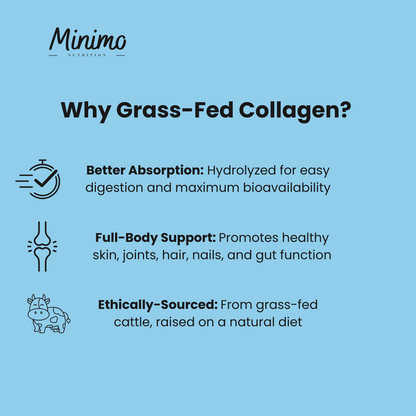 Grass-Fed Hydrolyzed Collagen Peptides, 9.9 oz