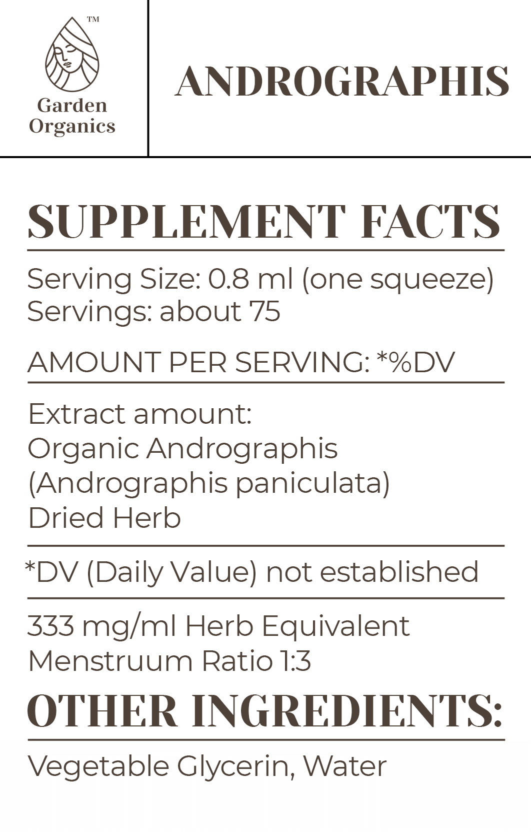 Andrographis Tincture