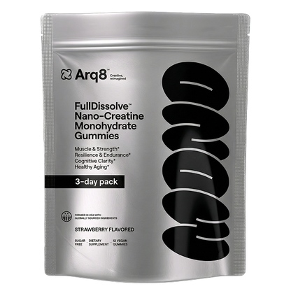 FullDissolve™ Nano-Creatine Monohydrate Gummies  (3-Day Trial Pack)