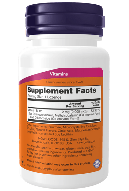 B-12 2,000mcg