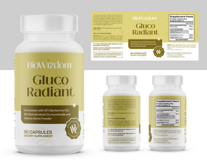 BioWizdom Gluco Radiant 90 capsules