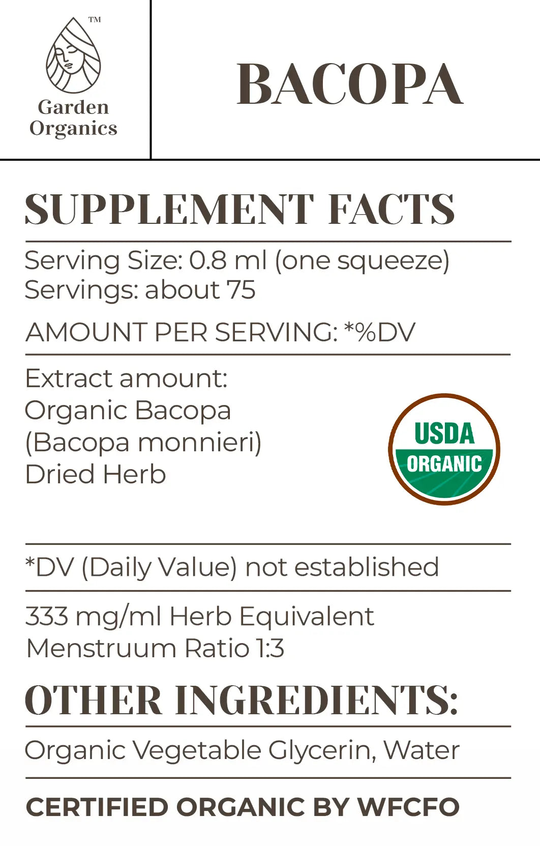 Bacopa Tincture