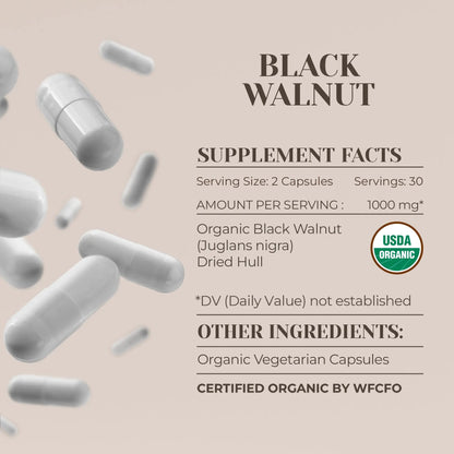 Black Walnut Capsules