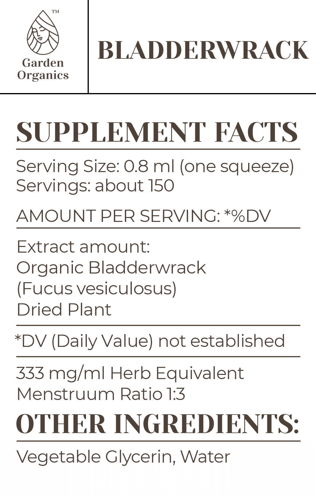 Bladderwrack Tincture