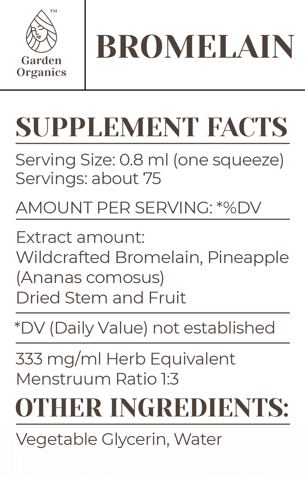 Bromelain Tincture