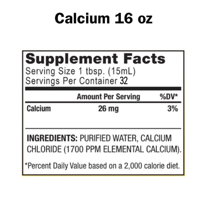 Calcium (Ca) - Mineral Water