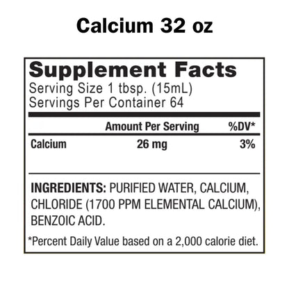 Calcium (Ca) - Mineral Water