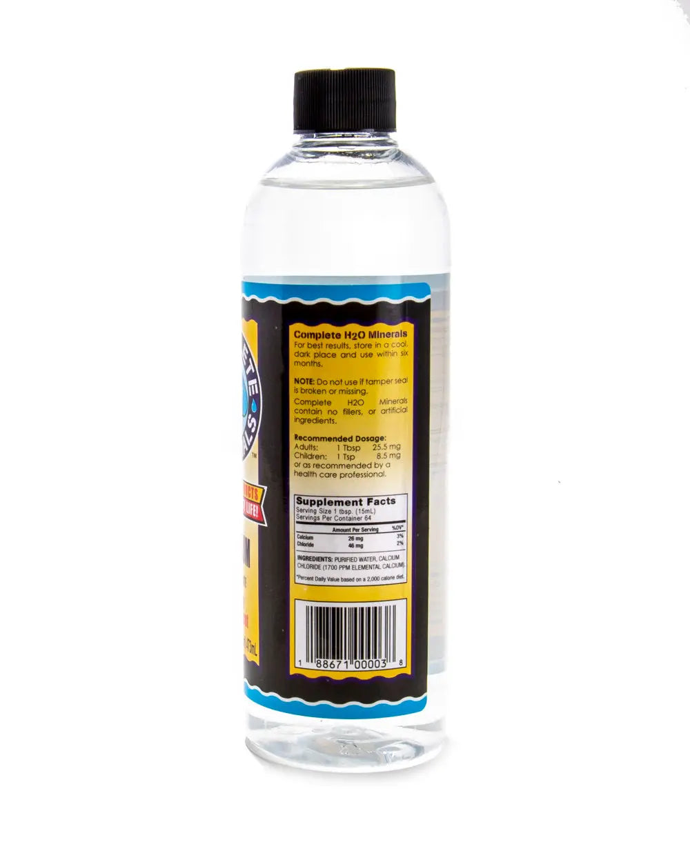 Calcium (Ca) - Mineral Water