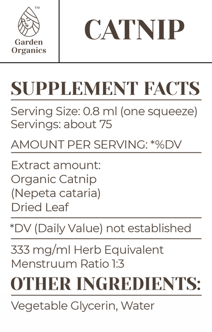 Catnip Tincture