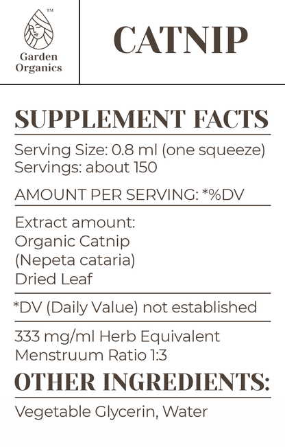 Catnip Tincture