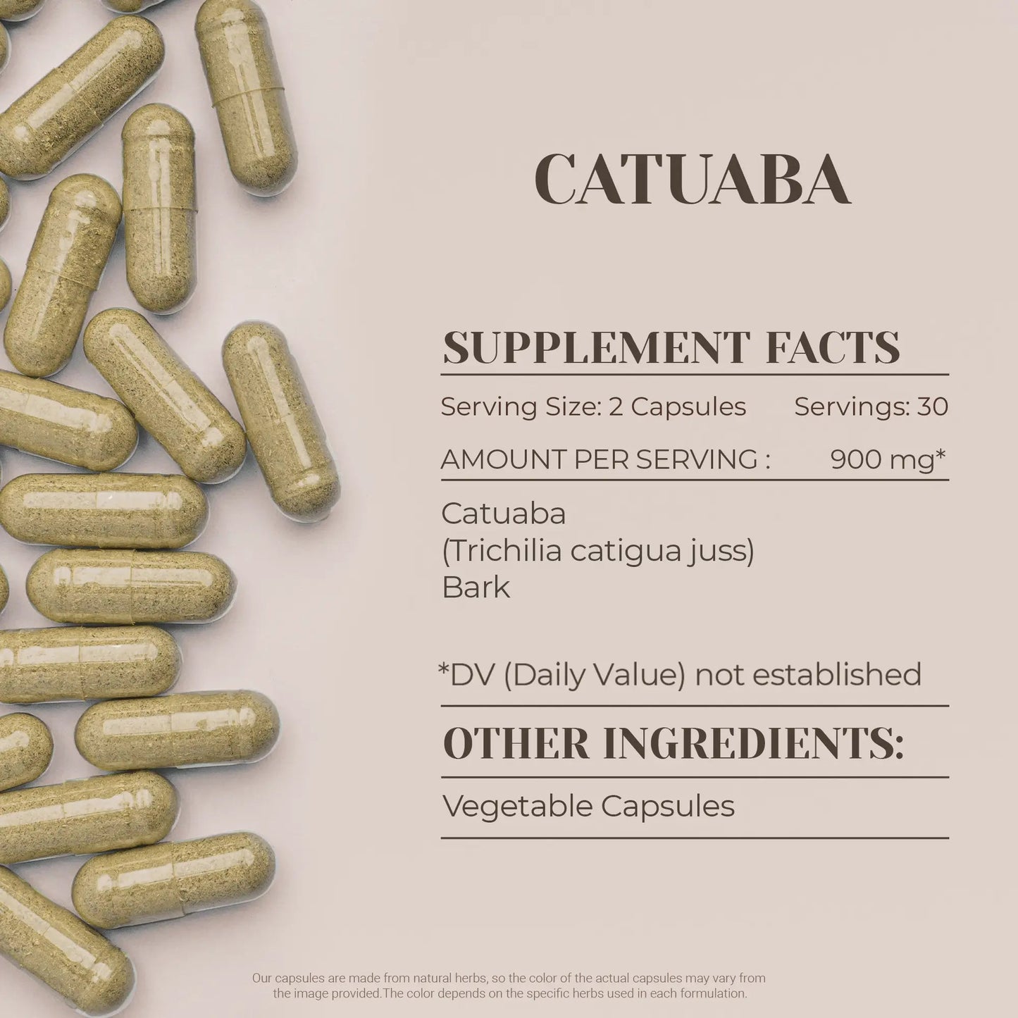 Catuaba Capsules