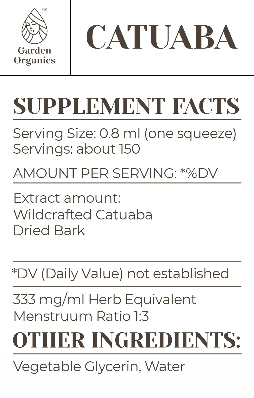 Catuaba Tincture