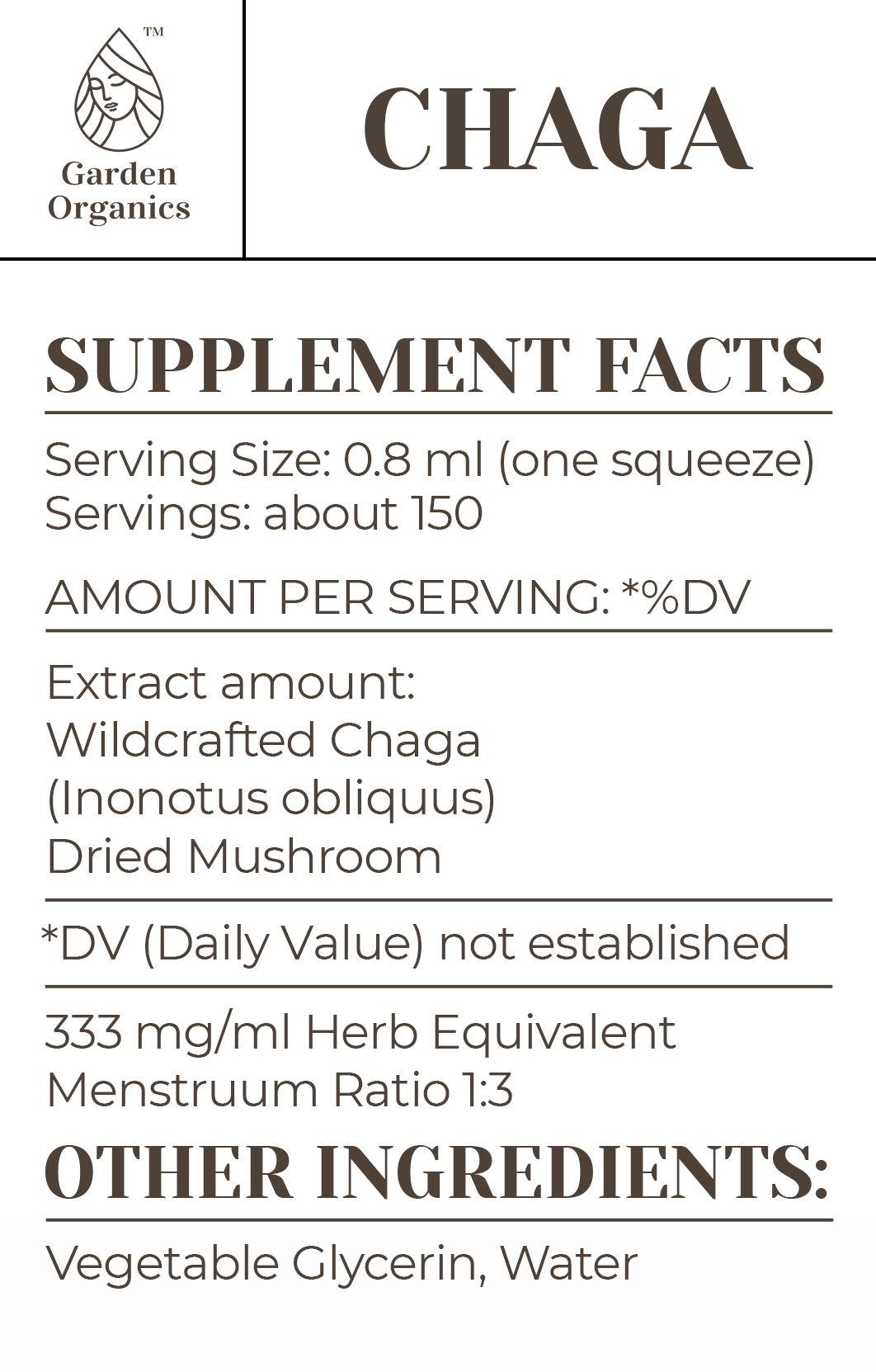 Chaga Tincture