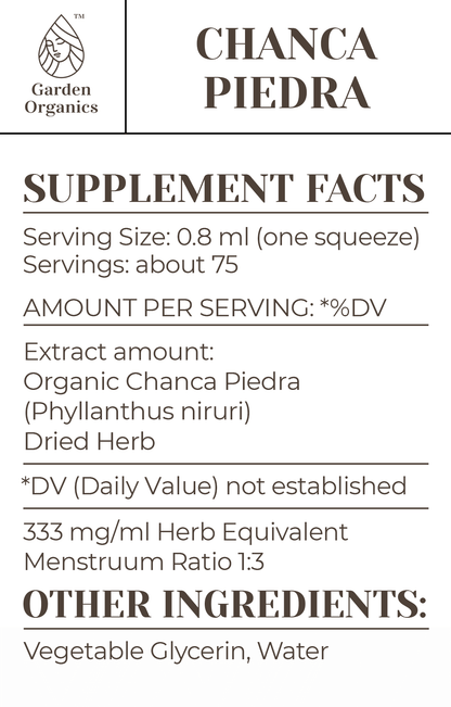 Chanca Piedra Tincture