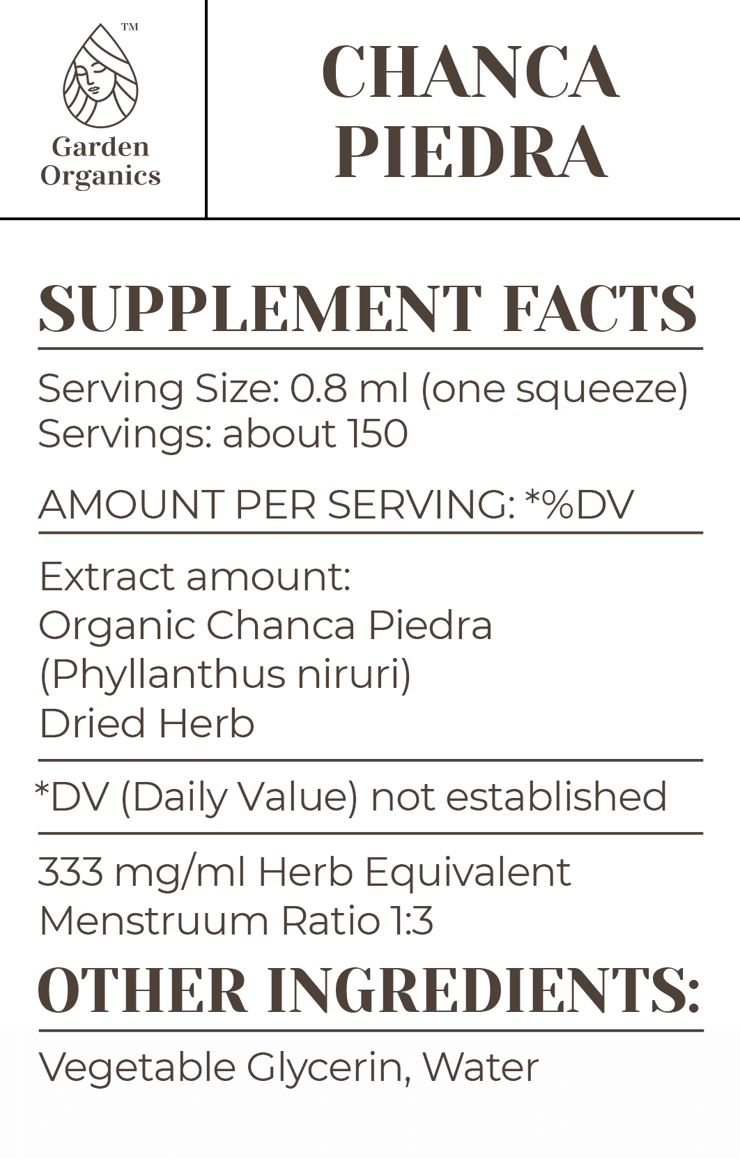 Chanca Piedra Tincture