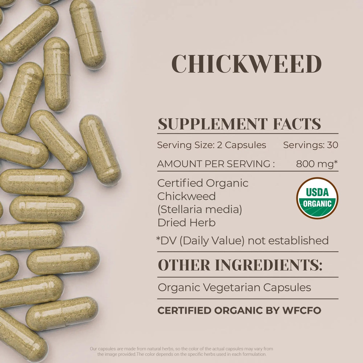Chickweed Capsules