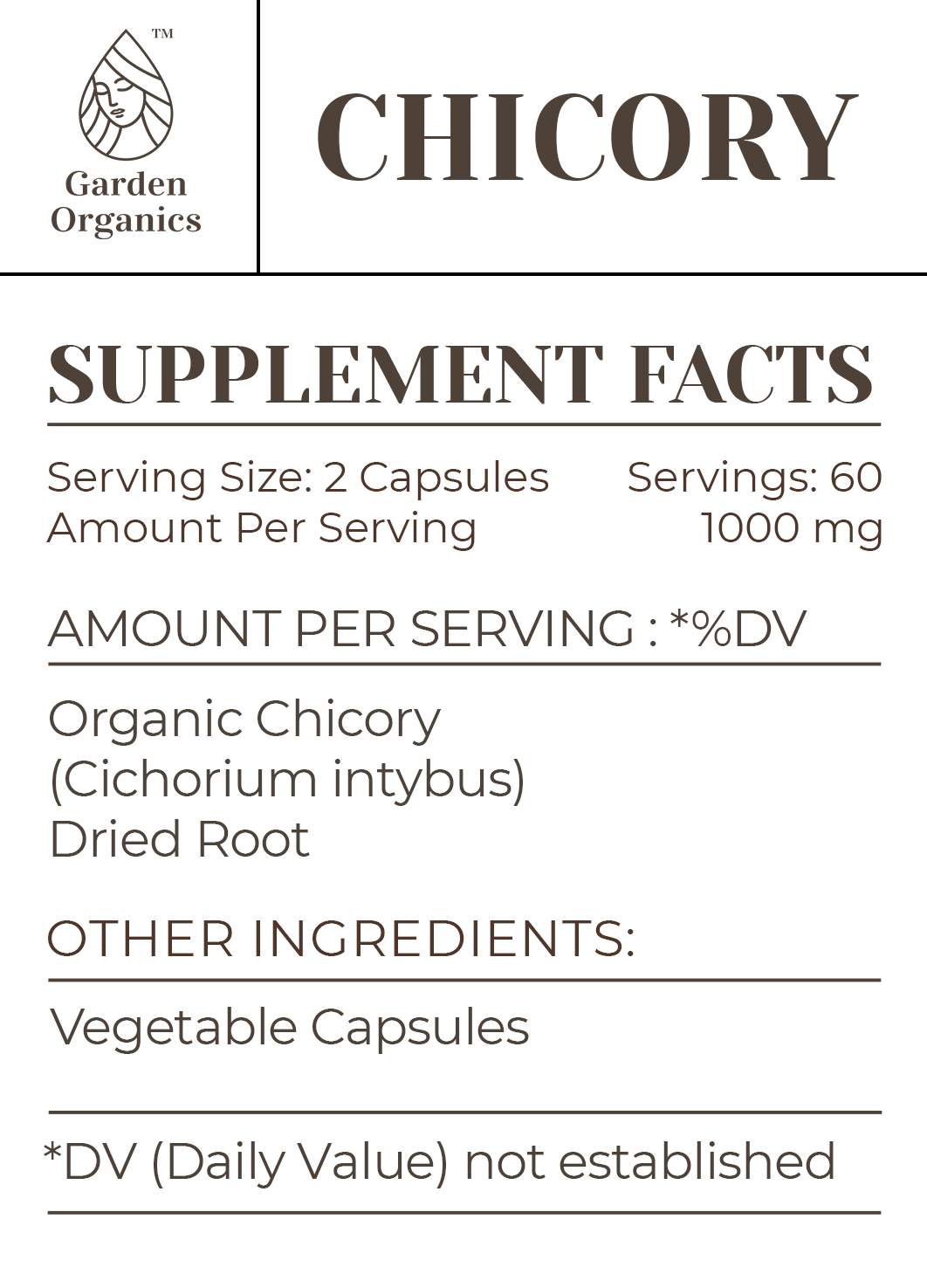 Chicory Capsules