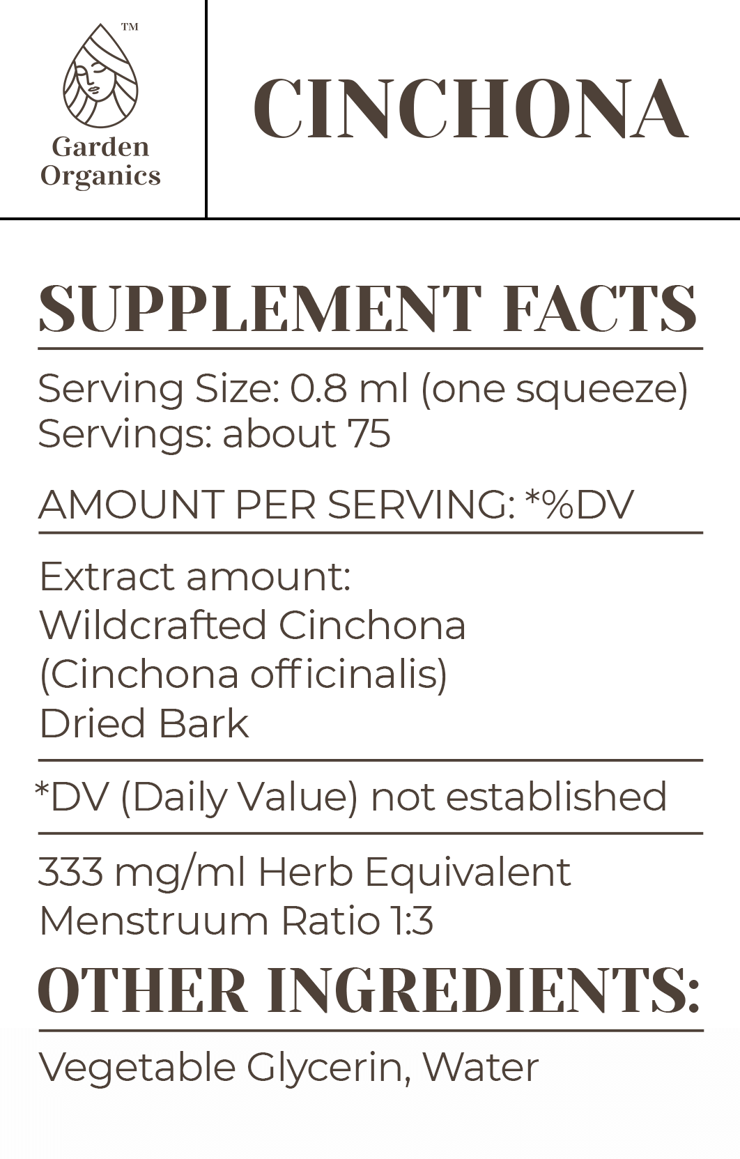Cinchona Tincture