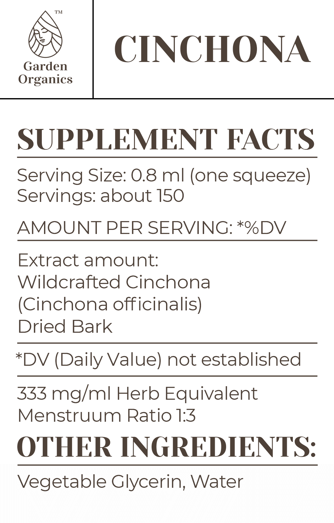 Cinchona Tincture