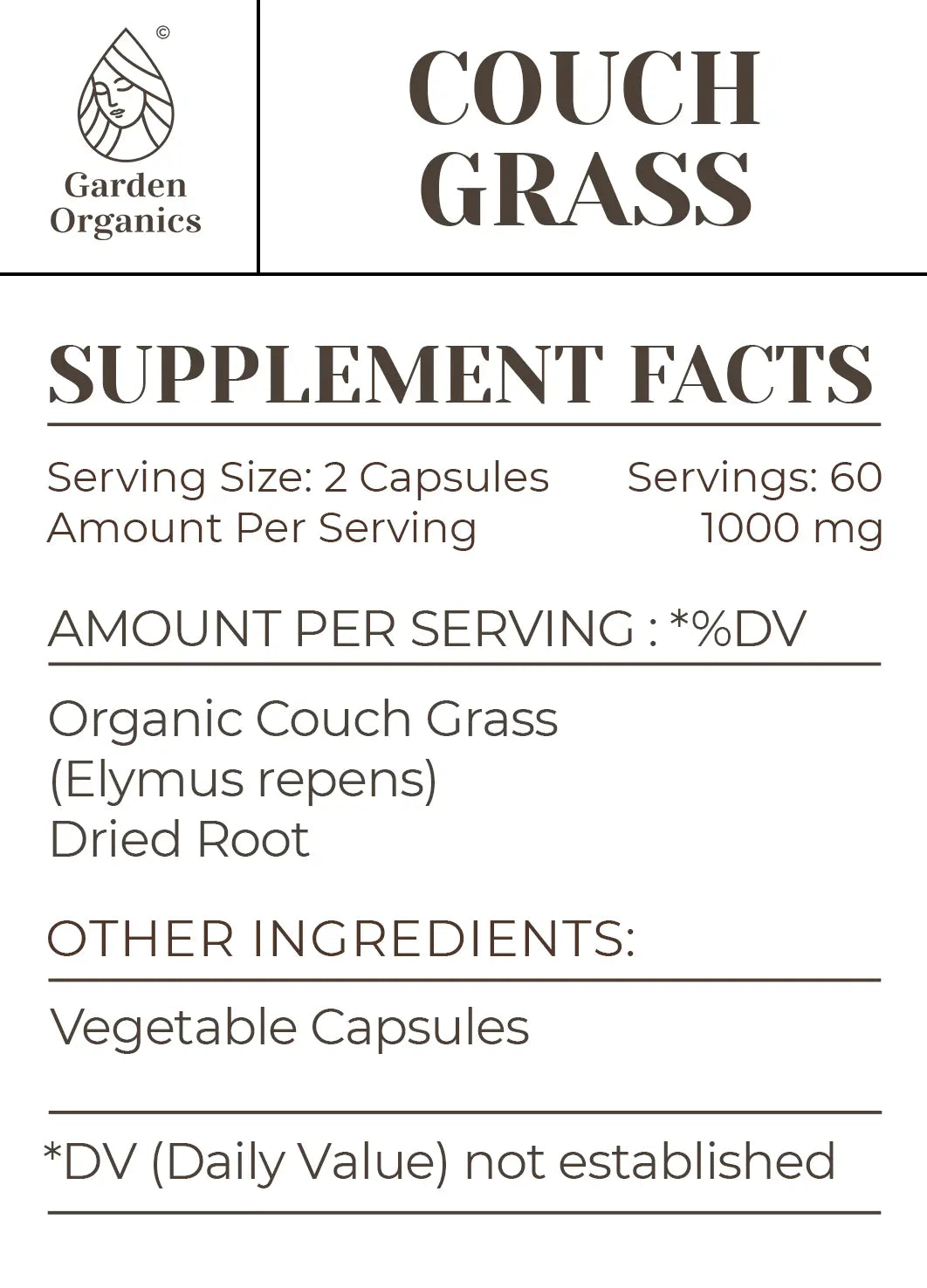 Couch Grass Capsules