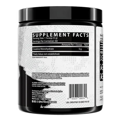 Nutrex Creatine Monohydrate, 60 Servings