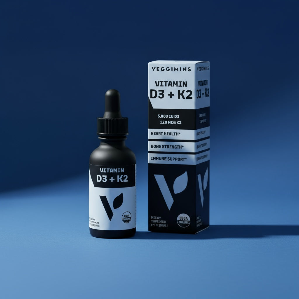 Organic Vitamin D3 + K2