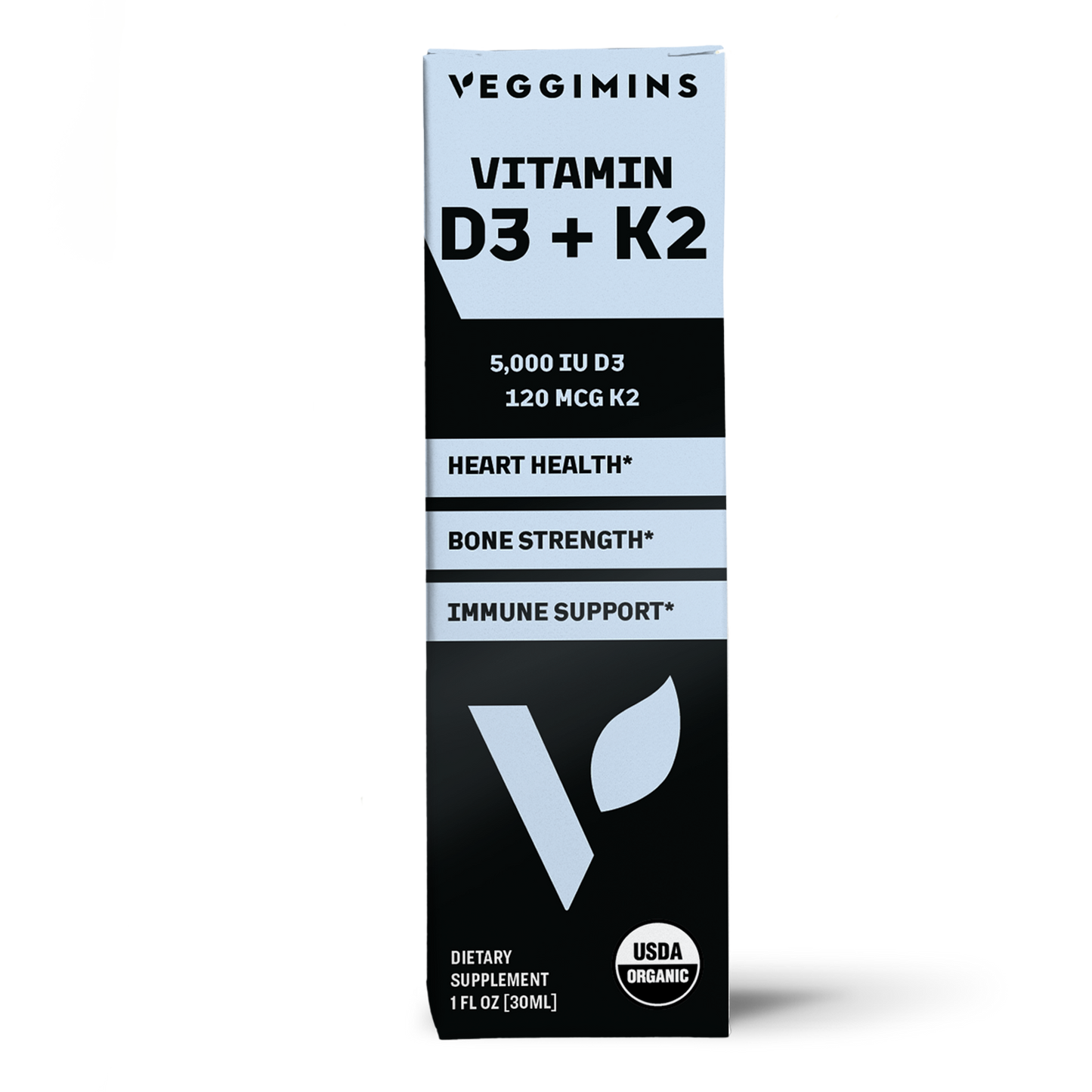 Organic Vitamin D3 + K2