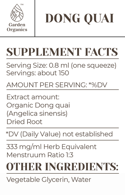 Dong Quai Tincture