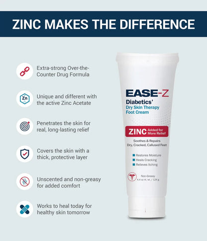 BIOTONE® EASE-Z Diabetics' Dry Skin Therapy Foot Cream