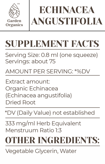 Echinacea Angustifolia Tincture
