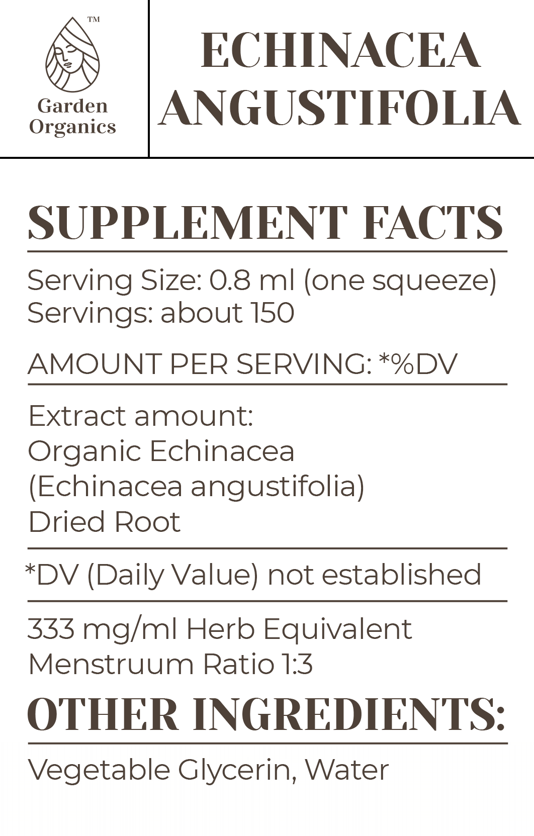 Echinacea Angustifolia Tincture