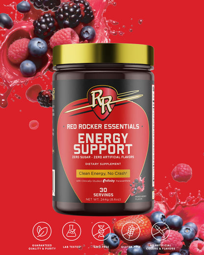 Red Rocker Essentials Energy Support