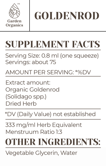Goldenrod Tincture