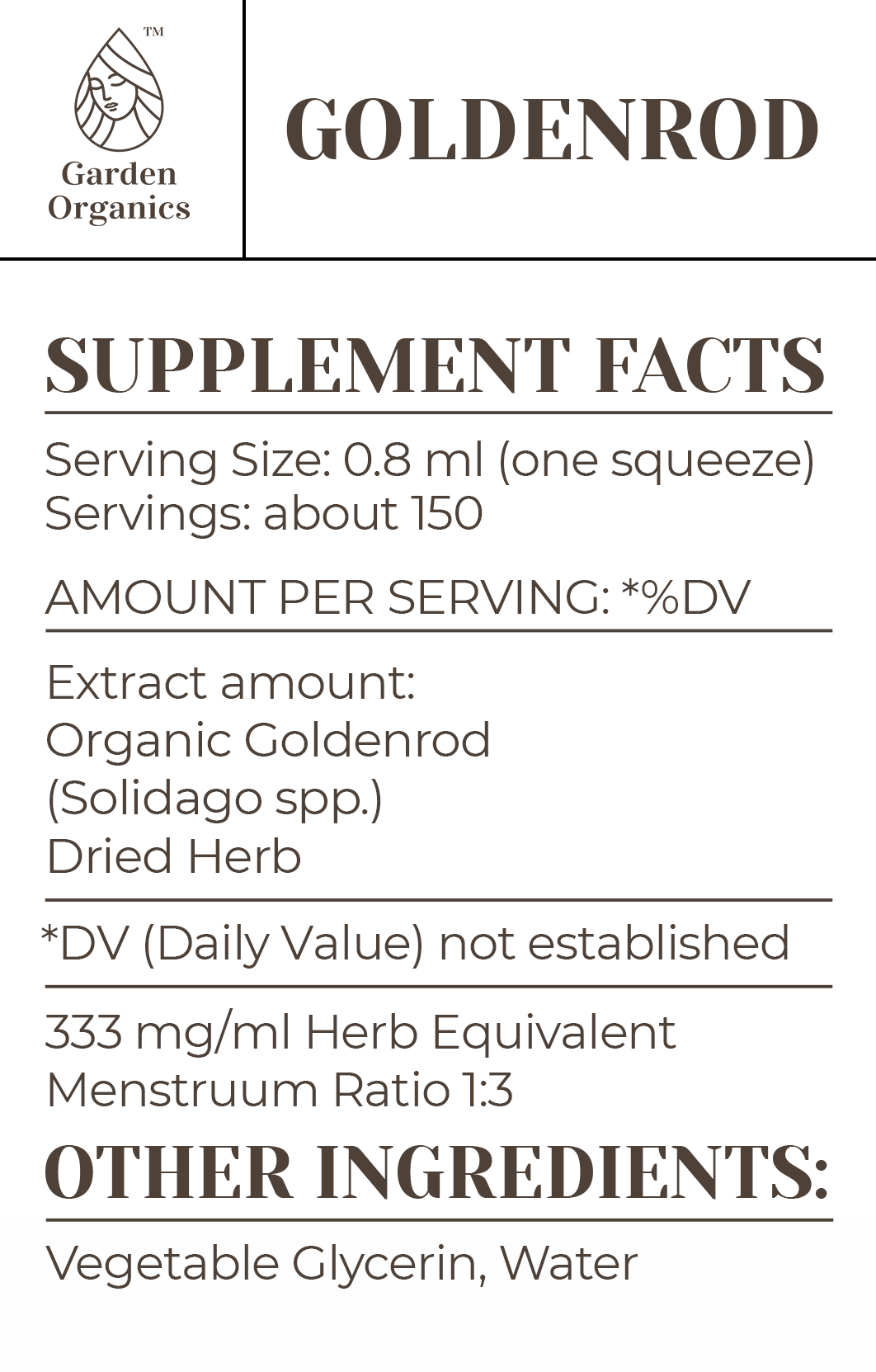 Goldenrod Tincture