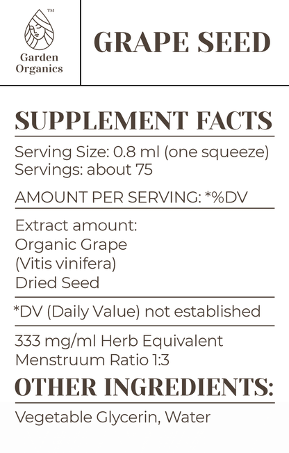 Grape Seed Tincture