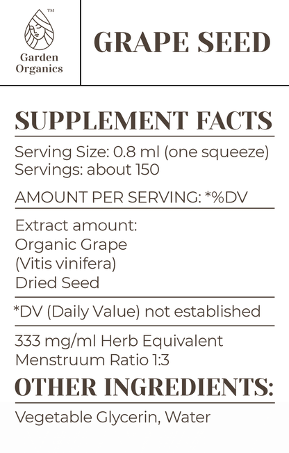 Grape Seed Tincture