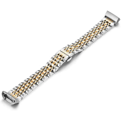 Fitbit Charge 5 6 3 4 2 Stainless Steel Metal Band