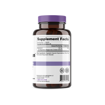 Happy Calm Magnesium Glycinate capsules